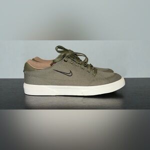 Nike Women's Olive Low-Top Canvas Sneaker